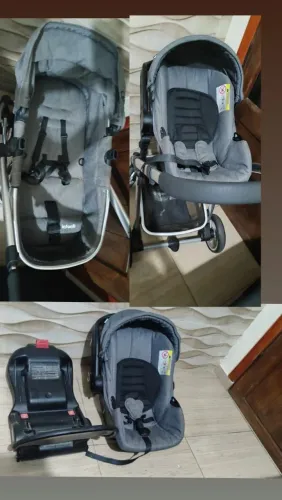Carrinho de Bebê + Bebê Conforto Infanti - Excelente Estado 