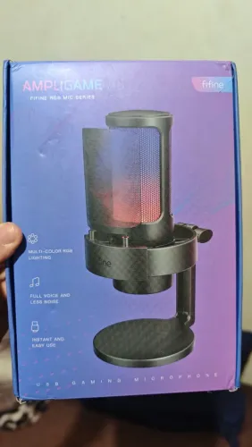 Microfone Fifine A8 + Braço articulado