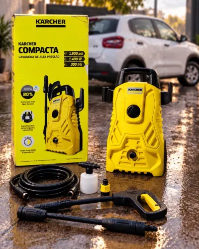 Lavadora de alta pressão | Lava a jato 1.400W - LACRADA