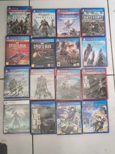 Jogos baratos e novos de Ps4 e Ps5