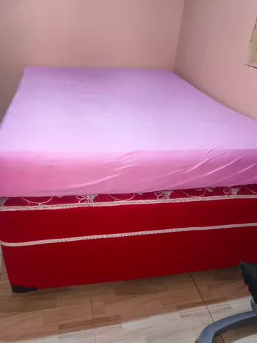 Cama box + colchão