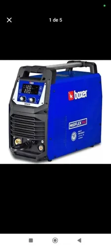Máquina de solda Boxer 160 flex 3em1 MiG MAG TIG MMA
