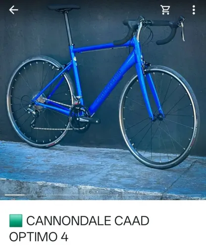 Vendo Speed Cannondelle Óptimo Caad 4, em estado de zero.!!!