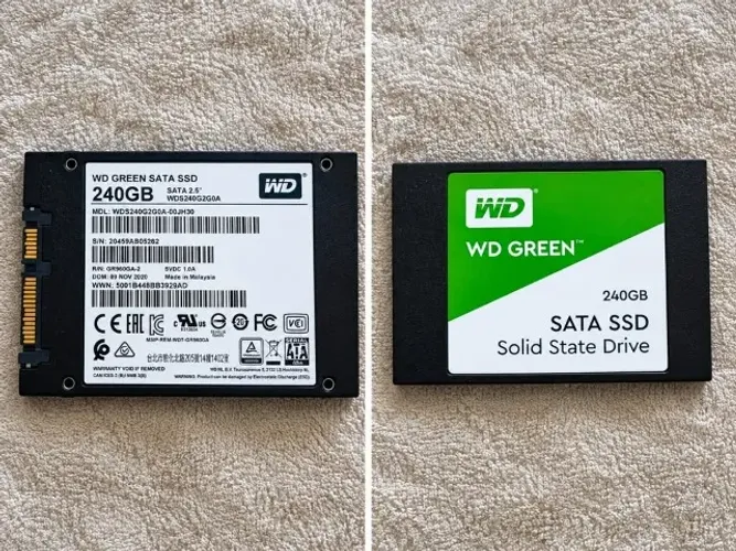 SSD WD Green 240GB / Memória RAM XPG 16GB / Corsair 8GB