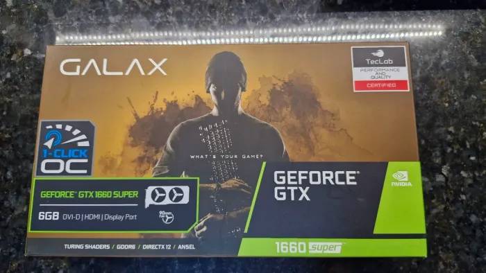 Placa de video GTX 1660 SUPER 6GB GALAX ENVIO OLXPAY!