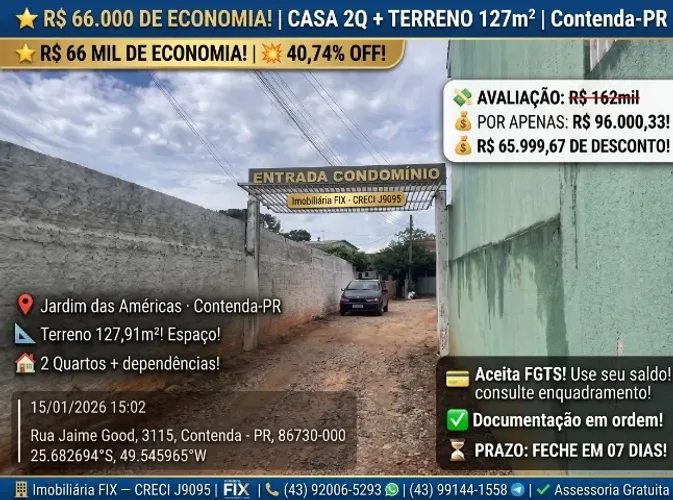 ? CASA COMPLETA + TERRENO! CONTENDA-PR!