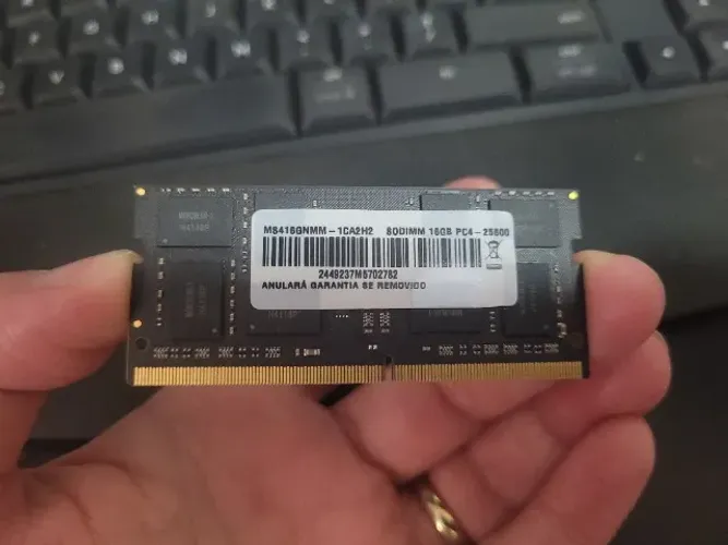 16GB DDR4 3200 sodimm para notebooks