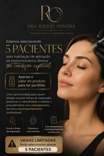 VAGAS PARA PACIENTES MODELO BOTOX