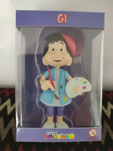 1 Boneco e 14 Revistas Nosso Amiguinho