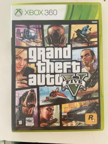 JOGO XBOX 360 GTA V