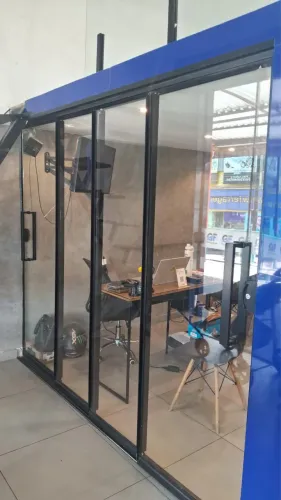 Portas e Janelas de Vidro Blindex com Alumínio Sob Medida