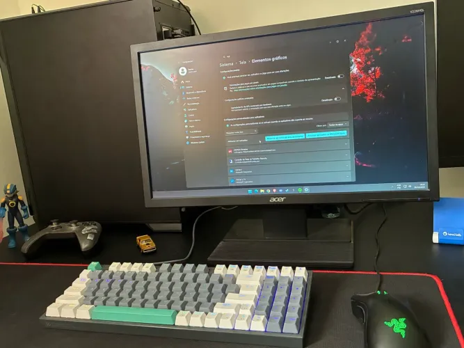 PC Gamer Ryzen 5 5600 + RX 7600 8GB | 16GB RAM | SSD NVMe + HD 1TB
