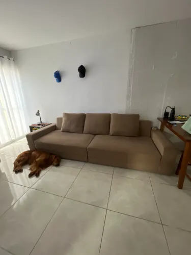 Sofá grande Reclinável com 4 m de comprimento