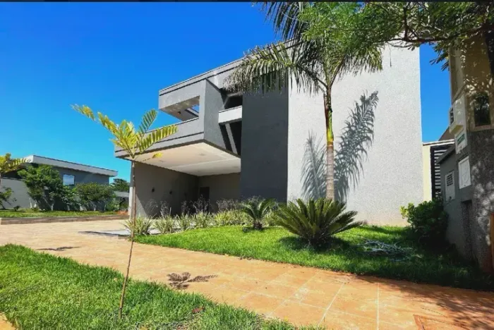 Casa Moderna Condomínio Figueira 2 , Piscina , escritório, lavabo - São José do Rio Preto,