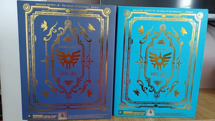 Hero e Terry de Dragon quest Bring arts
