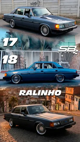 Rodas Chevrolet Opala Ralinho aro 18 Preta com diamantado 5x114 novas