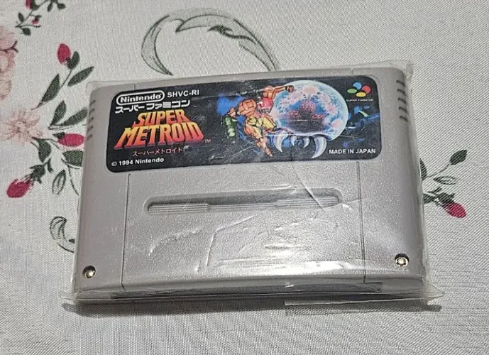 Cartucho Snes - Super Metroid Repro