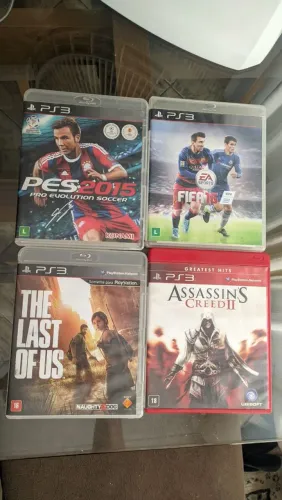 4 jogos Ps3
