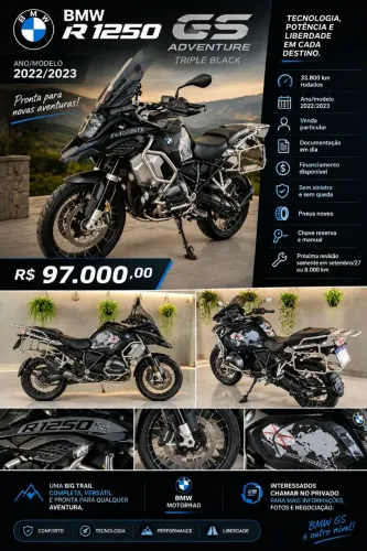 Gs 1250 adventure, para pessoas exigentes e chatas igual eu