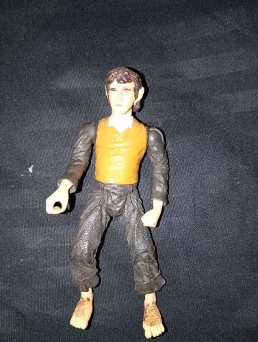 Boneco original do merry Hobbit do senhor dos anéis usado