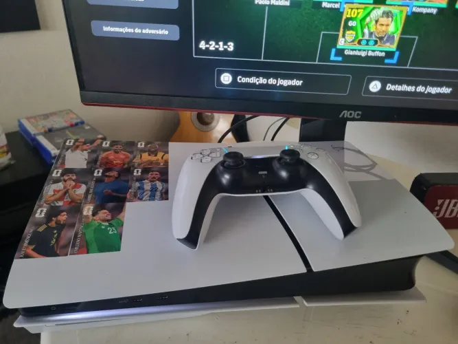 Ps5 slim com leitor de disco