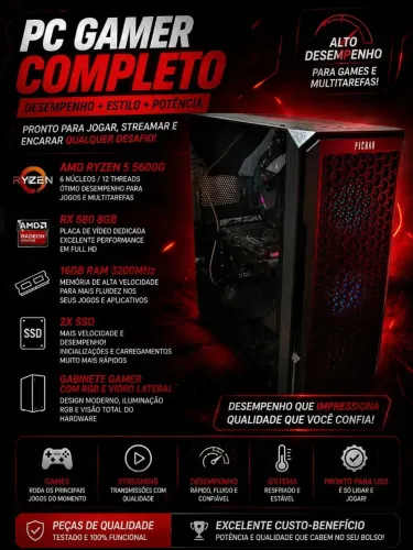 Pc Gamer Ryzen 