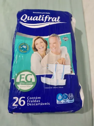 Fralda idoso/adulto 75,00$
