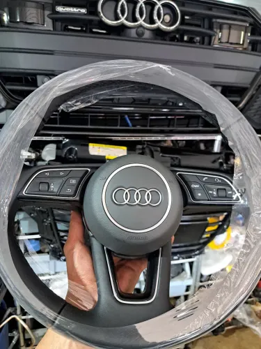 Volante Original Audi A3 2017 ao 2022, para A3 2013 ao 2016 a base de troca
