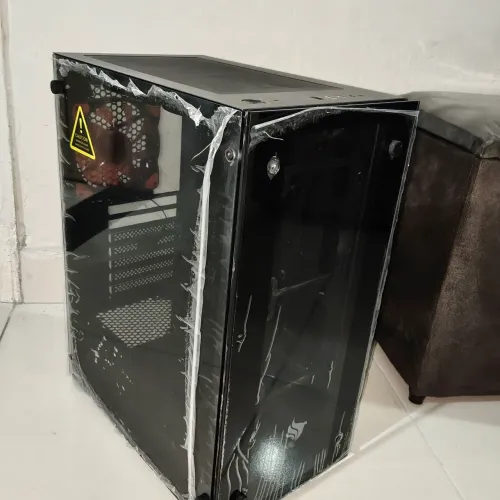 [NO PLASTICO] Gabinete Pichau + FANS - Vidro Temperado
