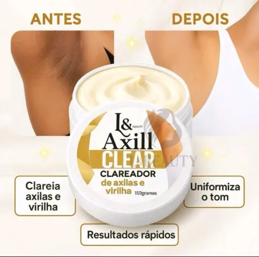 ? Clareador de Virilha e Axila L&Beauty 150g | Pele Uniforme
