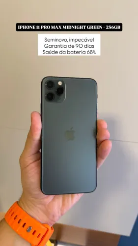 iPhone 11 Pro Max 256GB, Seminovo excelente estado, Garantia