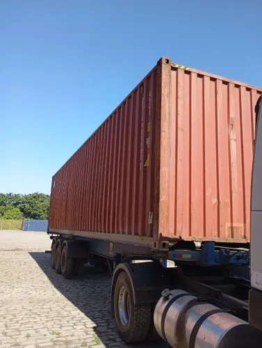 Compre Container 20' ou 40' HC com Segurança
