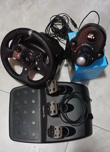 Volante Logitech g920 + Câmbio