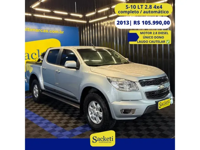 Chevrolet S10 Pick-up LT 2.8 TDI 4X2 CD Diesel AUT 2013