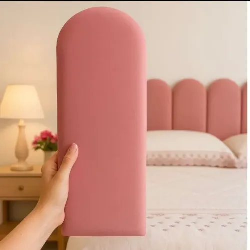 Kit 10 peças cabeceira de cama (rosa) tamanho 45x20