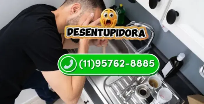 Desentupidora? Na Vila Luzita 