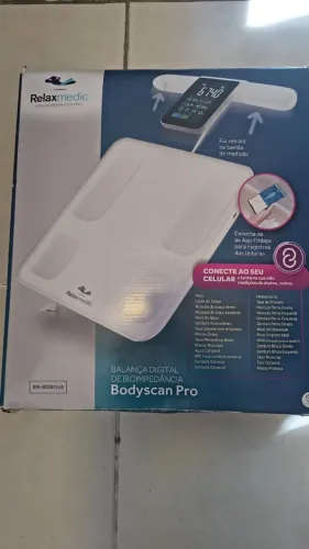 Balança de Bioimpedância Relaxmedic Bodyscan Pro