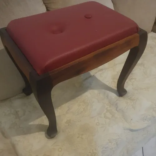Penteadeira em Jacarandá Nobre com banqueta - TRADIÇÃO FAMILIAR E MARCENARIA.