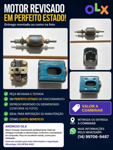 Autorama motor estrela azul