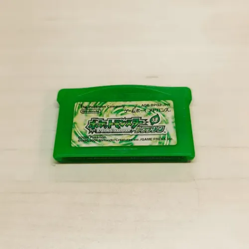 Pokémon Leaf Green - Game Boy Advance - Cartucho Original Japonês Loose