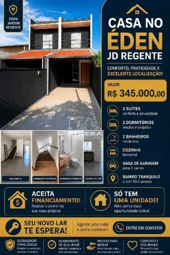 VENDA - CASA ÉDEN / SOROCABA/SP