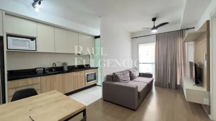 Apartamento mobiliado 1 suíte na Gleba Palhano