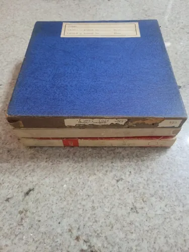 Carretel Gravador de rolo com fita