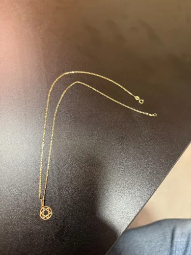 Corrente de Ouro com Pingente - 1,67g  