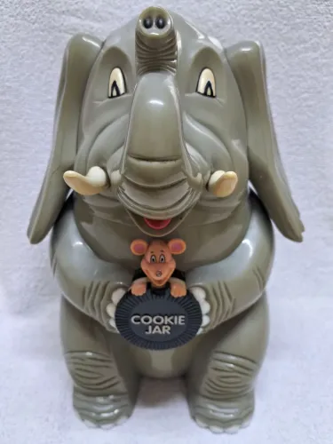 Porta Biscoitos e Guloseimas Elefante Sonoro Vintage
