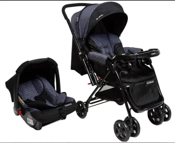 ? *TRAVEL SYSTEM COSCO KIDS REVERSE DUO - NOVO NA CAIXA* ? *COR: PRETO*