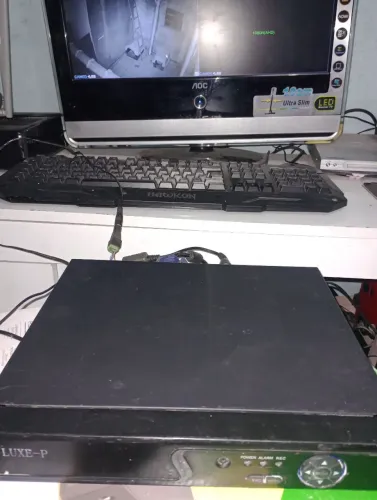 DVR Luxe P 4 Canais CFTV Funcionando Oncloud