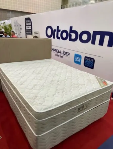 Cama Box Casal Ortobom Airtech Spring Pocket com Molas ensacadas - Entrega Imediata!