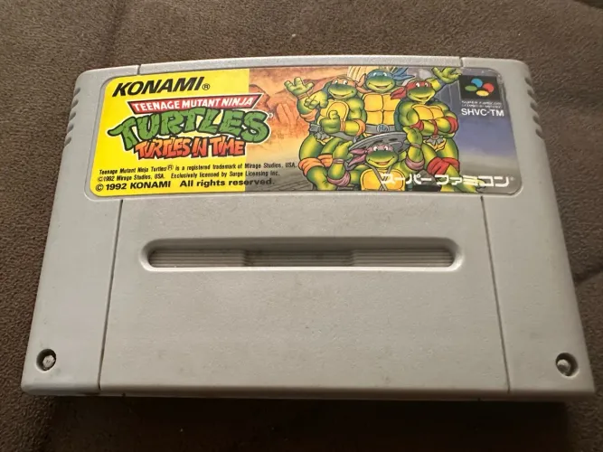 Vendo jogo original japonês super Famicom 