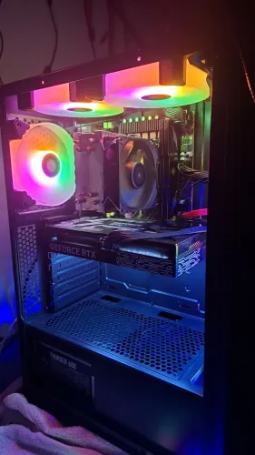 Pc gamer com acessórios